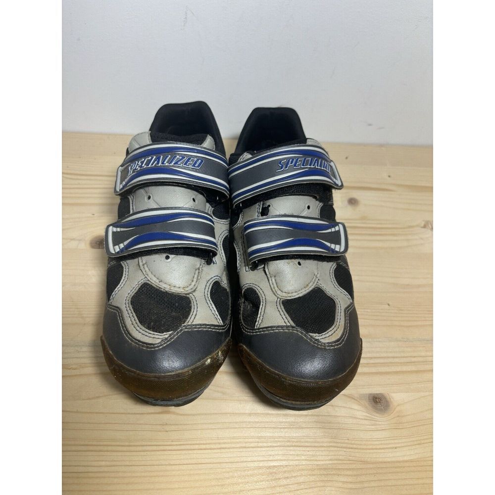 Specialized‎ Body Geometry Unisex Cycling Shoes Sz 8.5/41 Blue & Gray CC14
